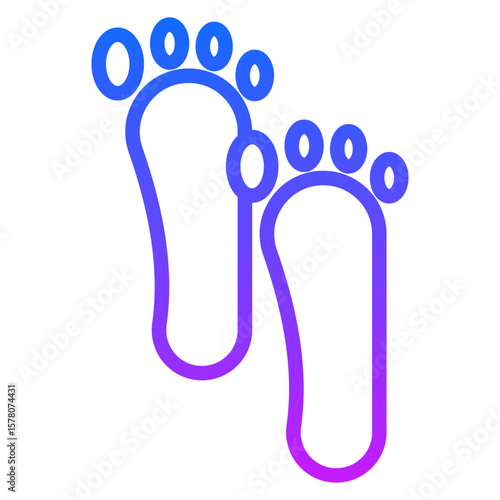 Footprint Vector Icons
