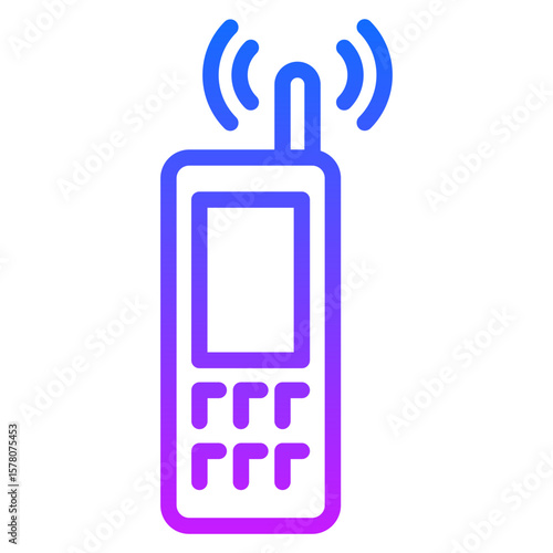 Walkie Talkie Vector Icons