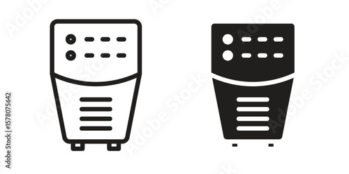 Air purifier icon vector design, perfect for website ui designs