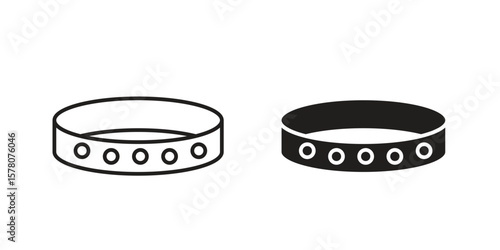 Bracelet icon vector design, perfect for website ui designs
