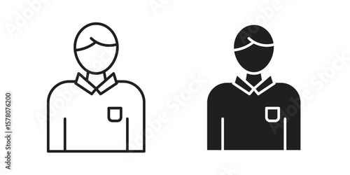 Businessman icon vector design, perfect for website ui designs