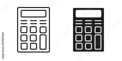 Calculator icon vector design, perfect for website ui designs