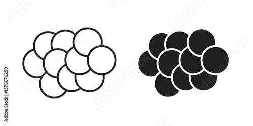 Cancer icon vector design, perfect for website ui designs