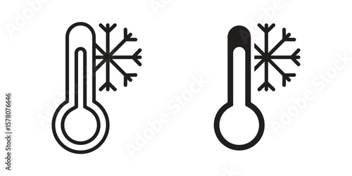 Cold icon vector design, perfect for website ui designs