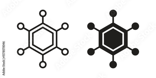 Hub icon vector design, perfect for website ui designs