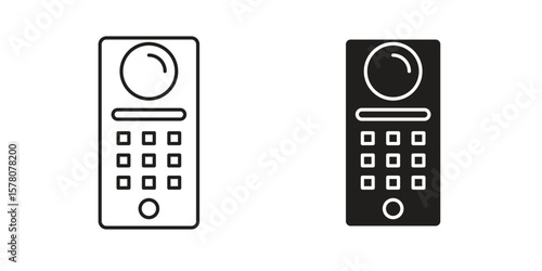 Intercom icon vector design, perfect for website ui designs