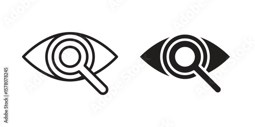 Investigation icon vector design, perfect for website ui designs