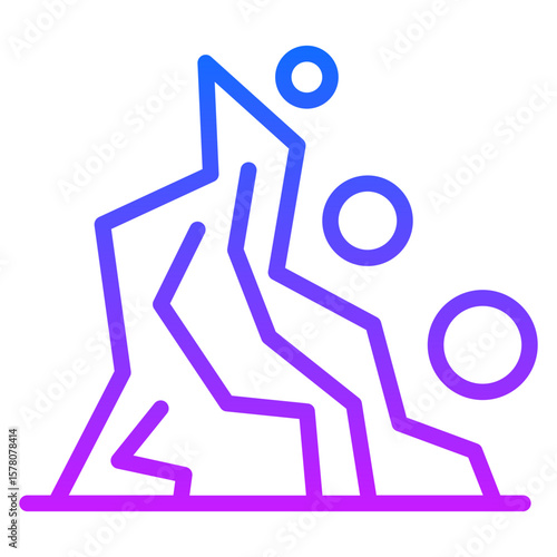 Landslide Vector Icons