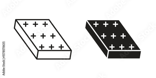 Mattress icon vector design, perfect for website ui designs