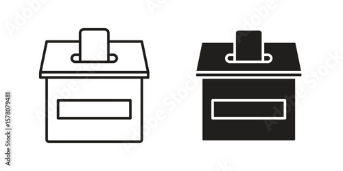 Referendum icon vector design, perfect for website ui designs