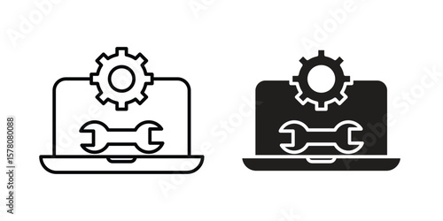 Software Engineering icon vector design, perfect for website ui designs