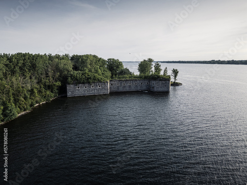 Fort Montgomery can be seen along the shores of Lake Champlain, Rouses Point.