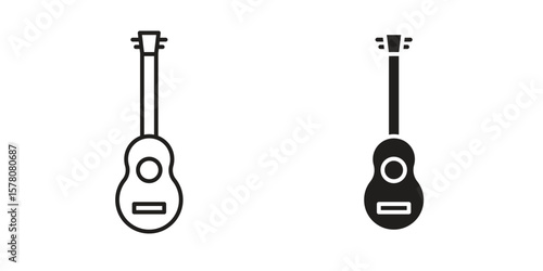 Ukulele icon vector design, perfect for website ui designs