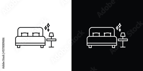 Clean Room icon illustration symbol or logo collection.