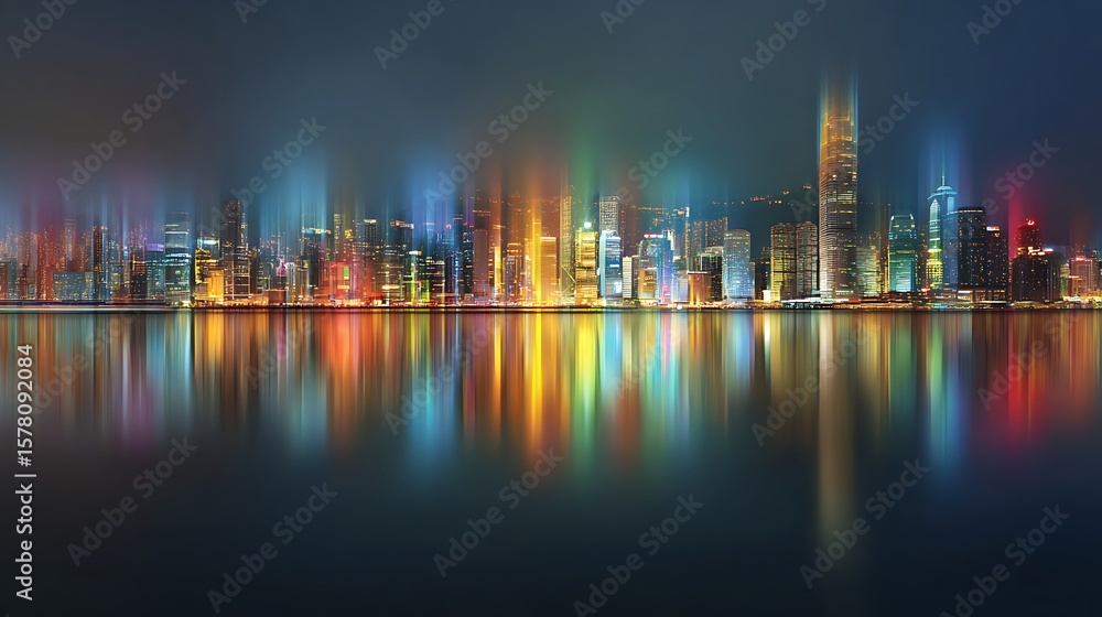 Obraz premium Cityscape at Night
