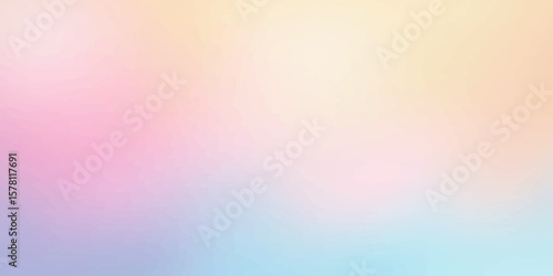 Abstract colourful watercolour background with geometric pattern and gradient spectrum design