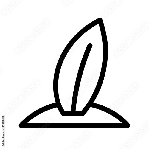 surfboard beach icon 