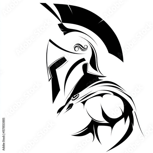 Spartan helmet profile
