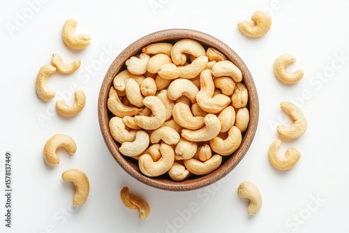 roasted cashew nuts in a bowl