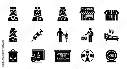 Information and FAQ Line Icons