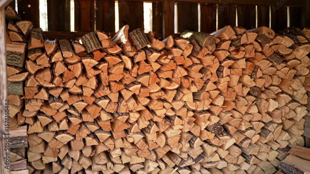 Stack of firewood Stack of firewood
