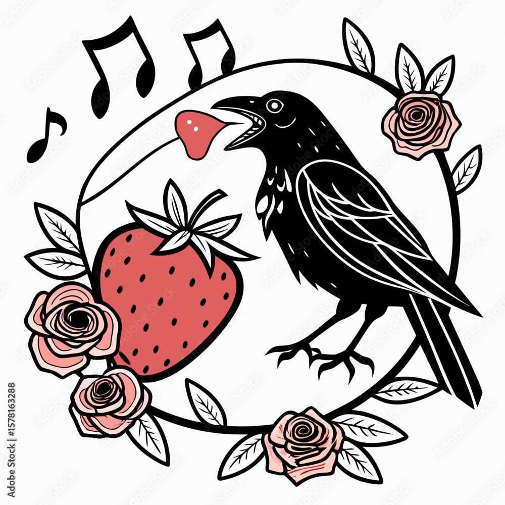 Obraz premium bird on a branch