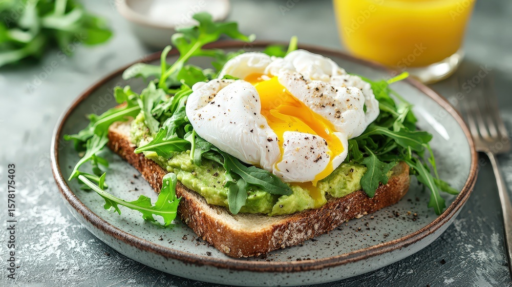 Fresh Avocado Toast Breakfast Fresh Avocado Toast Breakfast