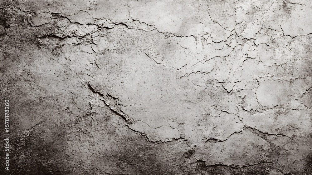 Obraz premium Cracked Concrete Texture