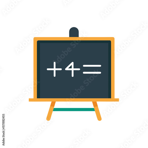 blackboard with arrow sign
