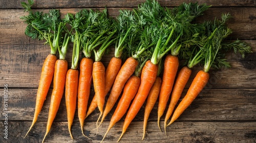 Harvest of Organic Carrots