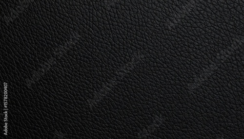 Wallpaper Mural Luxurious Black Leather Texture Detailed Closeup for Design with Background  Decor. Torontodigital.ca