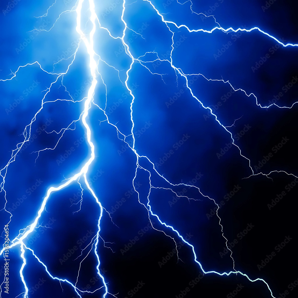 custom made wallpaper toronto digitalA powerful bolt of lightning dramatically illuminates a dark, stormy sky.