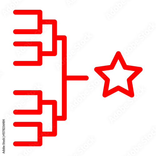 Tournament Bracket Icon