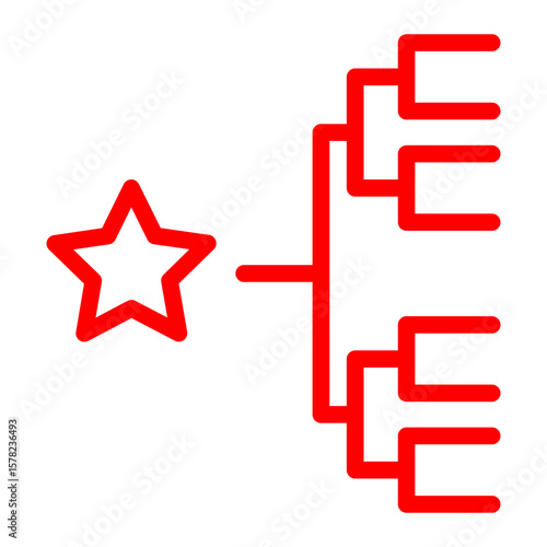 Tournament Bracket Icon
