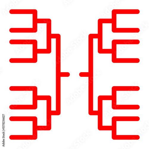 Tournament Bracket Icon
