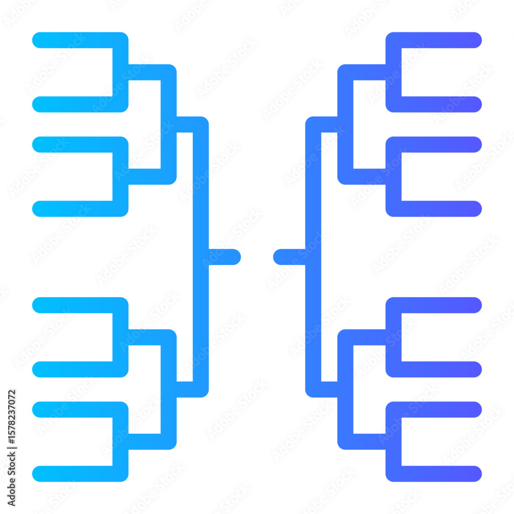 Tournament Bracket Icon Tournament Bracket Icon