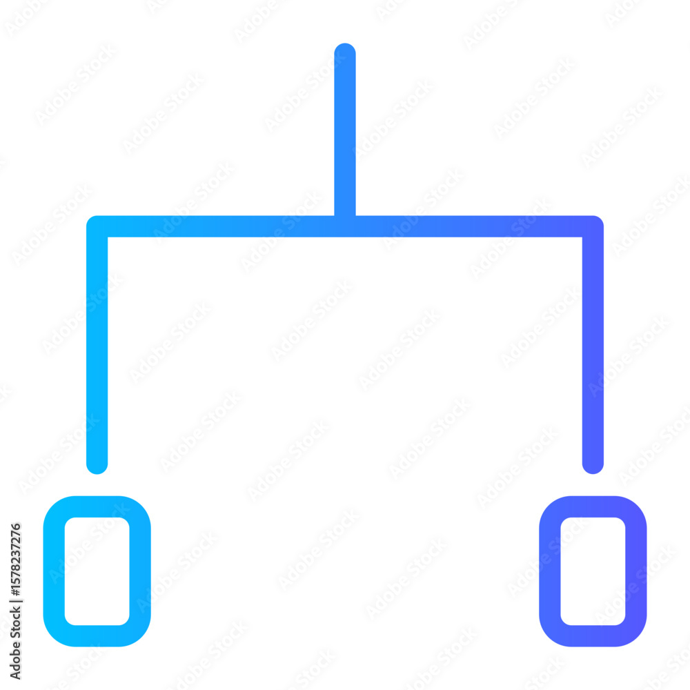 Fototapeta premium Tournament Bracket Icon