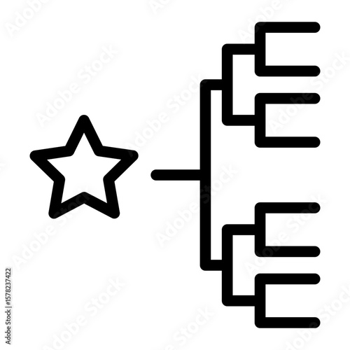 Tournament Bracket Icon