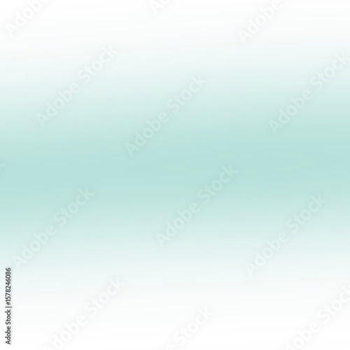 Horizontal mint green gradient fading into white top and bottom. Soft and clean background ideal for Earth Day or eco-friendly campaigns. Ratio: 1:1