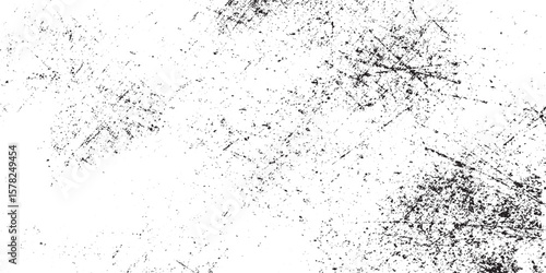 Vintage grunge paper texture isolated. Old worn overlay distressed background .Subtle dust vector texture overlay. Monochrome abstract splattered background.