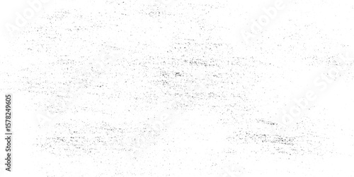 Dirty or dust film grain speck grit grunge overlay on Speckle grain dot white paper noise texture with distress effect vector illustration pattern background.
