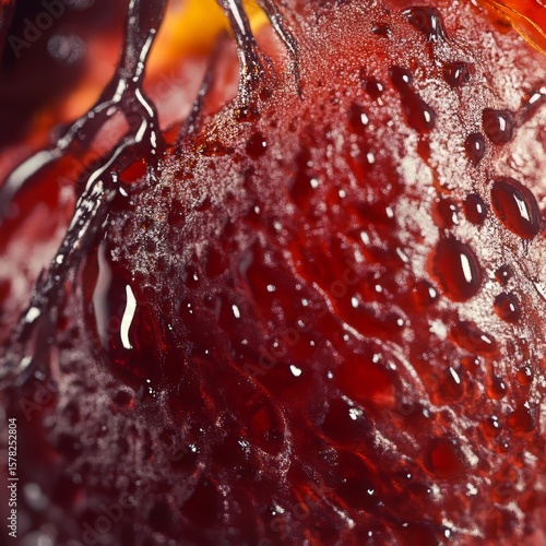 generate a closeup of a nectarine with natural lighting and trending seo optimized