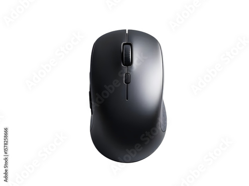 Modern Wireless Mouse – Isolated on White