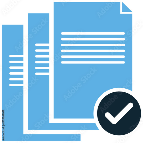 Compliance icon vector, signifying adherence to rules and regulations. Ideal for legal, corporate, or ethical designs, representing policy, standards, and accountability.