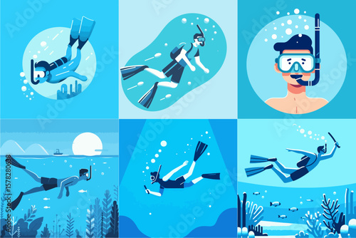 collection of people snorkeling