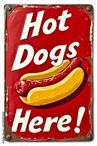Fun Retro Sign with 