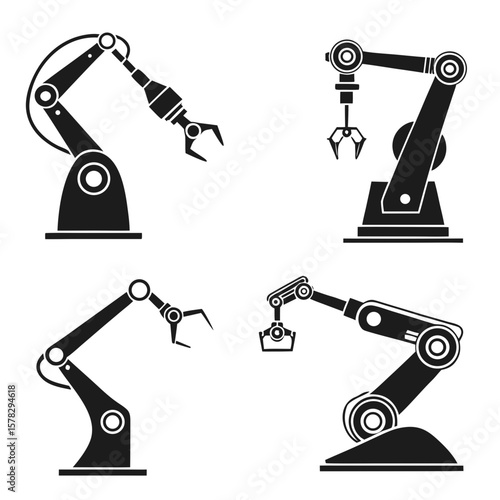 Industrial robotic arms mechanical manipulators mechanical arm automation