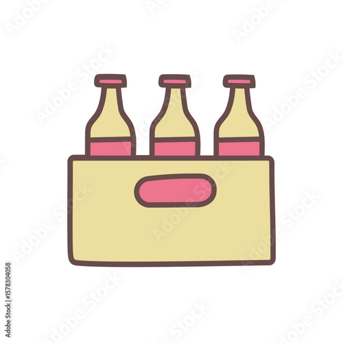 set of bottles