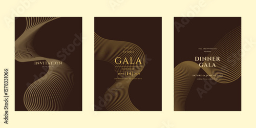 Elegant Gala Dinner Invitation Templates 