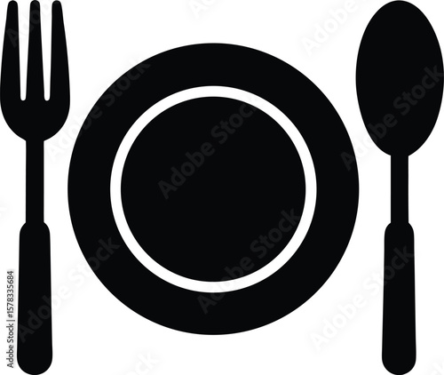 Place Setting Icon